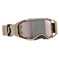 Scott Очки кроссовые Prospect beige/brown/silver chrome works в Рязани