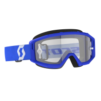 Scott Очки кроссовые Primal clear blue/white clear works в Рязани