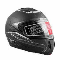 Beon Шлем модуляр B-700 Matt Grey/Black White в Рязани