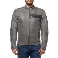 Moteq Куртка кожаная Defender grey в Рязани