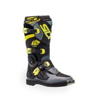 Sidi Ботинки детские Flame Black/Lime/Grey в Рязани