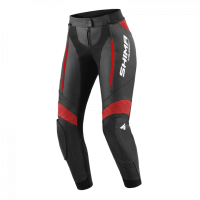 Shima Мотоштаны Кожаные женские Miura 2.0 Black/Red в Рязани
