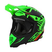 Acerbis Шлем кроссовый X-Track 22-06 Fluo-Green/Black в Рязани