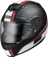 IXS Мотошлем HX 215 2.1 Черно-красно-белый матовый в Рязани
