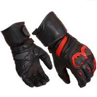 Scout Перчатки кожаные Carbon Черный/Белый/Красный в Рязани