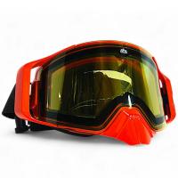 AiM Очки снегоходные с магнитной линзой и подогревом (PRO) 31-103 Accu Heated Orange Glossy в Рязани