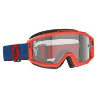 Scott Очки Split OTG dark blue/neon red/clear works в Рязани