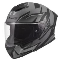 LS2 Мотошлем FF820 Rapid III Xtrem Black Grey в Рязани