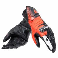Dainese Перчатки Carbon 4 Long Black/Fluo-Red/White в Рязани