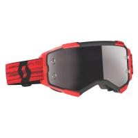 Scott Очки кроссовые Fury dark red silver chrome works в Рязани