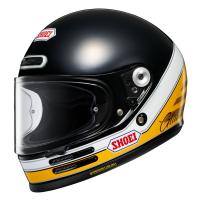 Shoei Мотошлем Glamster 06 Abiding черно-бело-желтый TC-3 в Рязани