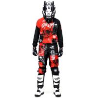 Grom Штаны кроссовые MX Religion red в Рязани