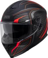 IXS Шлем интеграл HX 1100 2.4 Черный/Матовый/Красный в Рязани