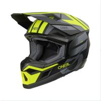 Oneal Кроссовый шлем 3Series Ride V.25 черный/желтый в Рязани
