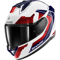 Shark Шлем Skwal i3 Rhad White/Chrome/Red в Рязани