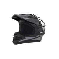 Desment Шлем кроссовый Raptor Black-Grey graphic в Рязани