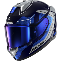 Shark Шлем Skwal i3 Rhad Blue/Chrome/Silver в Рязани