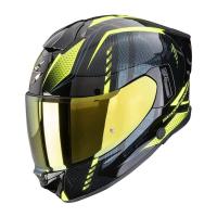 Scorpion Exo Мотошлем Exo-530 Air Theras Черный/Желтый Неон в Рязани