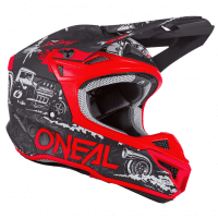 ONEAL Кроссовый шлем 5Series HR Черный/Красный в Рязани