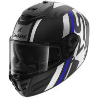 Shark Шлем Spartan RS Carbon Shawn Mat Black/Blue/Silver в Рязани