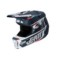Leatt Шлем кроссовый Helmet Kit Moto 3.5 V25 Blue в Рязани