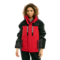 Dragonfly Мембранная куртка Quad Pro Woman V26 Red - Black - Grey в Рязани