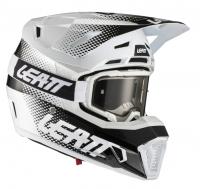 Leatt Шлем кроссовый Kit Moto 7.5 V22 White в Рязани