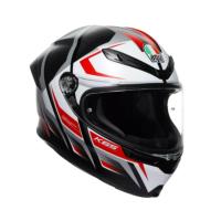 AGV Шлем K6 S 2206 Karve Matt Black/White/Red в Рязани