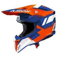 Airoh Шлем Wraaap Vision Orange-Blue Gloss в Рязани
