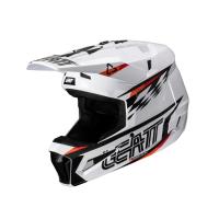 Leatt Шлем кроссовый Helmet Kit Moto 3.5 V25 White в Рязани