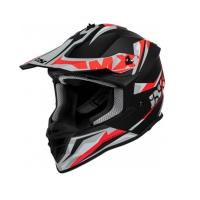 IXS Шлем Кроссовый 362 2.2 Черный/Красный/Матовый в Рязани