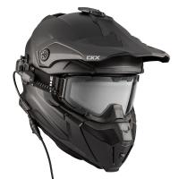 CKX Шлем кроссовый с маской Titan Solid Черный/Матовый в Рязани