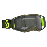 Scott Очки кроссовые Prospect LS kaki green/neon yellow light sensitive в Рязани