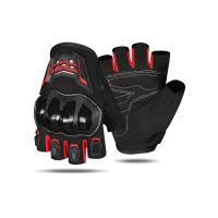 Ones Again Перчатки Half Finger MG-14D black-red в Рязани
