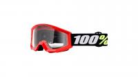 100% Очки детские Strata Mini Goggle Red/Clear Lens в Рязани