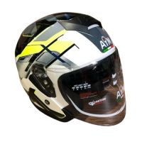 AiM Шлем JK526 Yellow/Grey/White в Рязани