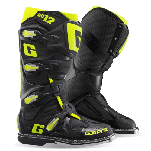 Gaerne Мотоботы SG-12 Black/Yellow в Рязани