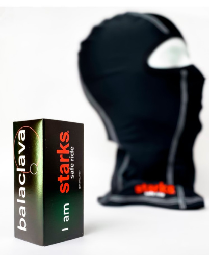 Starks Подшлемник Light + Coolmax черный в Рязани