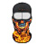 Scout Балаклава Funny face Skull on fire в Рязани