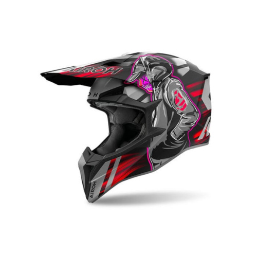 Airoh Шлем Wraaap Cyber Red Matt в Рязани