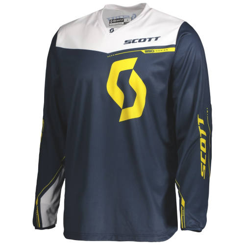 Scott Джерси 350 Dirt blue/yellow в Рязани
