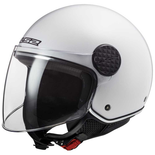 LS2 Мотошлем OF558 Sphere Lux Solid белый в Рязани