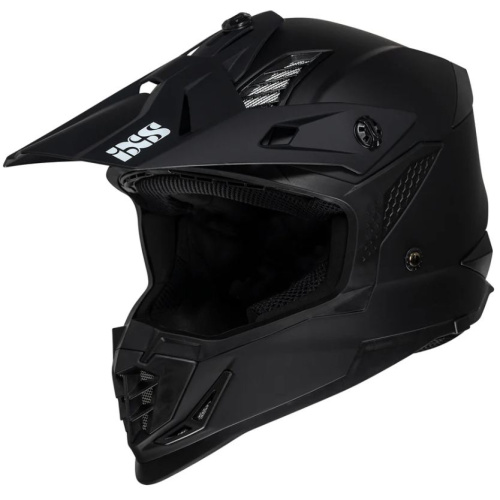 IXS Мотошлем кроссовый iXS363 1.0 черный мат в Рязани