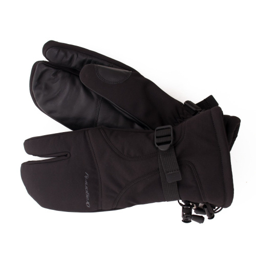 Dragonfly  Варежки снегоходные DF Snowmobile Mittens Black в Рязани
