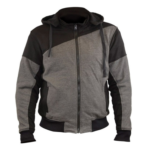 MCP Мотокуртка мужская Hoody серо-черный в Рязани