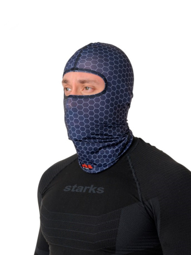 Starks Подшлемник Light Print Moto Черный принт в Рязани