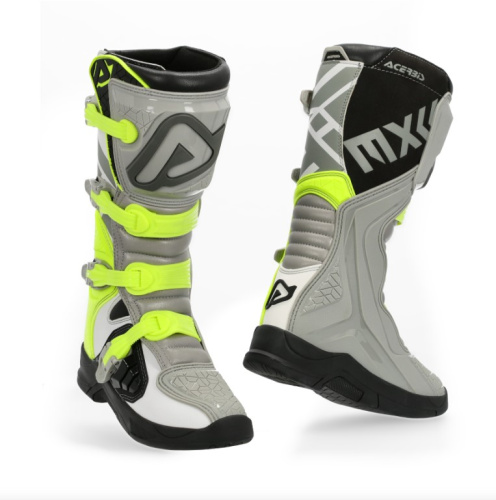 Acerbis Мотоботы кроссовые X-Team Grey/Yellow в Рязани