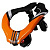 Leatt Защита шеи подростковая 3.5 Neck Brace Junior Orange в Рязани