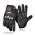 Ones Again Перчатки текст MG07-CF black-red в Рязани