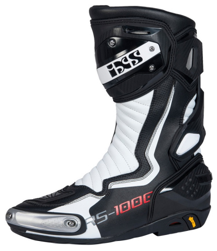 IXS Мотоботы RS-1000 черный/белый в Рязани